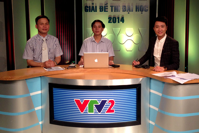 Thầy Lê Tiến Hà trên VTV2