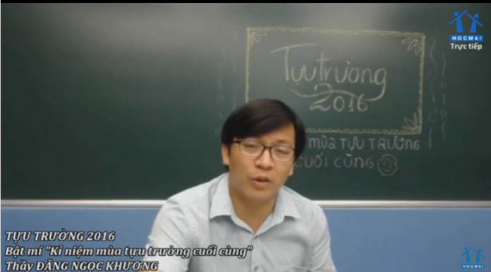 Thầy Khương “bụi” và kỉ niệm mùa tựu trường cuối cùng