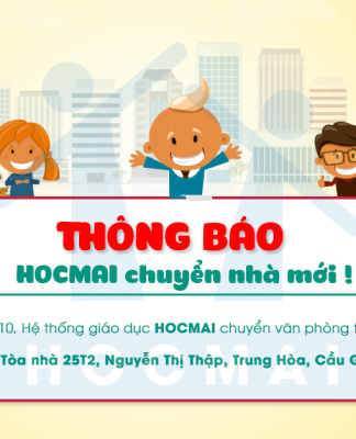 HOCMAI chuyển địa điểm văn phòng